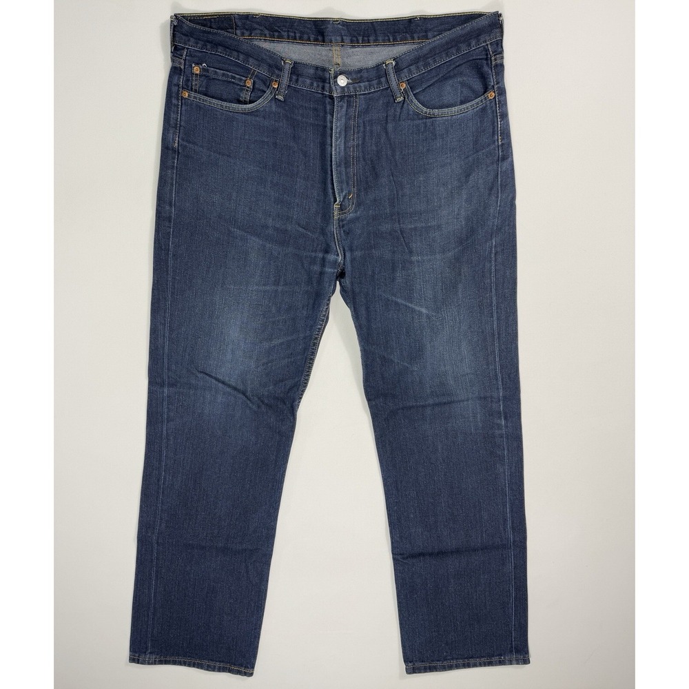 Levis 514 Straight Leg Jeans Mens 40x32 Blue Denim Pants 00514-0760 Workwear